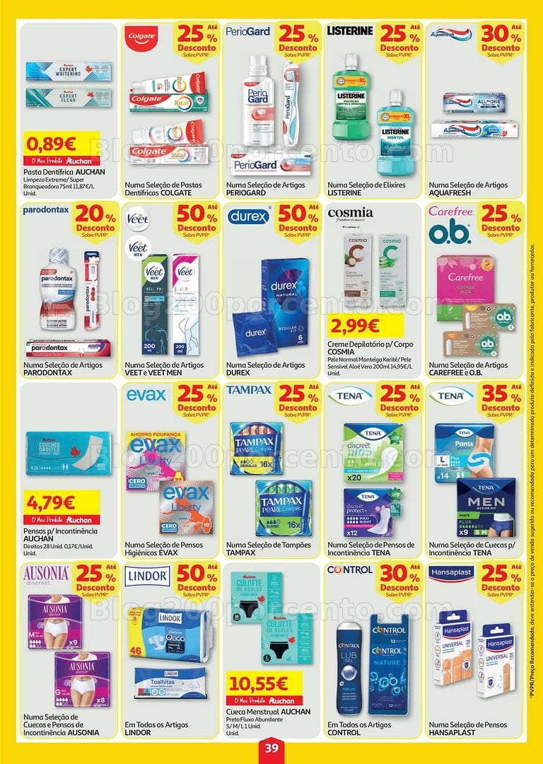 Antevisão Folheto AUCHAN Super Poupança Promoções de 30 julho a 5 agosto